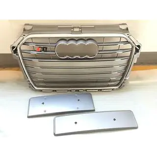 Grila fata S-Style (2014-2018, gri cu crom)
