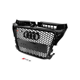 Grila Fata RS-Style (2008-2012, neagra cu crom) Audi A3 2003-2012 foto 2