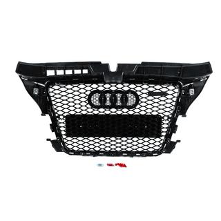 Grila Fata RS-Style (2008-2012, neagra cu crom) Audi A3 2003-2012 foto 4