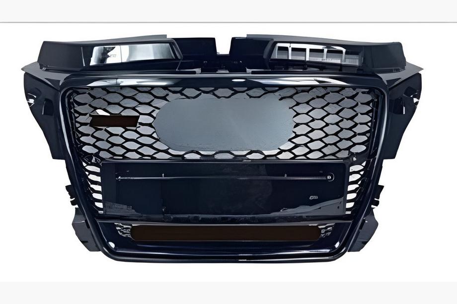 Audi A3 2003-2012 Grila Fata RS-Style V-2 (2008-2012, neagra) Image