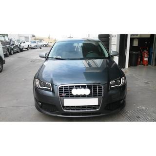 Grila fata S-Style (2008-2012, gri cu crom) Audi A3 2003-2012 foto 3