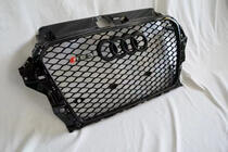 Audi A3 2012-2020 Grila Fata RS-Style (2012-2016, neagra) foto 3