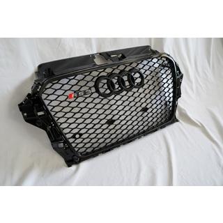Grila Fata RS-Style (2012-2016, neagra) Audi A3 2012-2020 foto 4