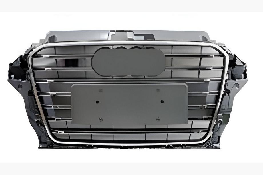 Audi A3 2012-2020 Grila fata RS-Style (2012-2016, gri cu crom) Image