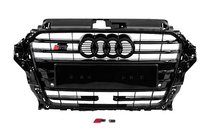 Audi A3 2012-2020 Grila Fata S-Style (2012-2016, neagra) foto 1