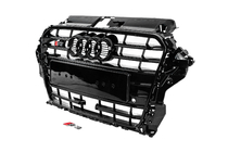 Audi A3 2012-2020 Grila Fata S-Style (2012-2016, neagra) foto 2
