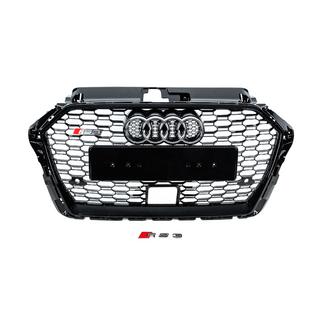 Grila Fata RS-Style (2016-2020, negru-gri) Audi A3 2012-2020 foto 1