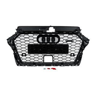 Grila Fata RS-Style (2016-2020, negru-gri) Audi A3 2012-2020 foto 4