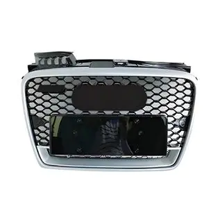 Grila fata RS-Style V-1 (neagra cu crom)