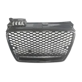 Grila fata RS-Style V-2 (fara logo, neagra cu crom)