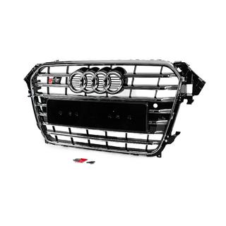 Grila fata S-Style (2012-2015, neagra cu crom) foto 2