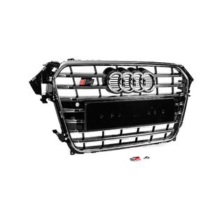 Grila fata S-Style (2012-2015, neagra cu crom) foto 3