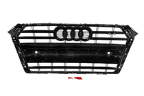 Audi A4 B9 2015-2024 Grila fata S-style (2015-2019, crom+negru) foto 4