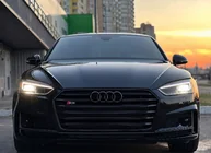 Audi A5 2016-2025 Grila Fata S-Style (2016-2019, neagra) foto 1