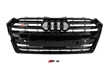 Audi A5 2016-2025 Grila Fata S-Style (2016-2019, neagra) foto 2