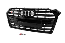 Audi A5 2016-2025 Grila Fata S-Style (2016-2019, neagra) foto 3