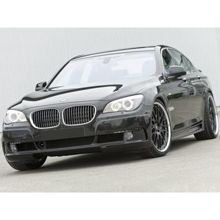 Nari 1 Bara (Negru Lucios cu Rama Cromata) BMW 7 Series F01/F02 2008-2015 foto 4