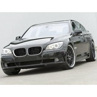 Nari 1 Bara (Negru Lucios cu Rama Cromata) BMW 7 Series F01/F02 2008-2015 foto 3