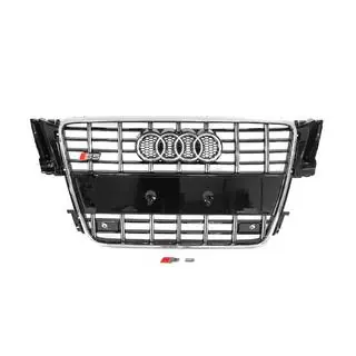 Grila fata S-Style (2007-2011, neagra cu crom) foto 1
