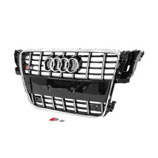 Grila fata S-Style (2007-2011, neagra cu crom) foto 2