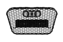 Audi A6 C7 2011-2017 Grila fata neagra RS-style (2011-2014) foto 8
