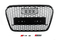 Audi A6 C7 2011-2017 Grila fata neagra RS-style (2011-2014) foto 1