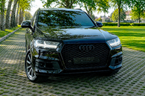 Audi Q7 2015–2026 Grila fata stil RSQ7 (2015-2019, neagra) foto 3