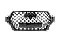 Audi Q7 2015–2026 Grila fata stil RSQ7 (2015-2019, neagra) foto 2