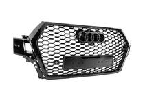 Audi Q7 2015–2026 Grila fata stil RSQ7 (2015-2019, neagra) foto 6