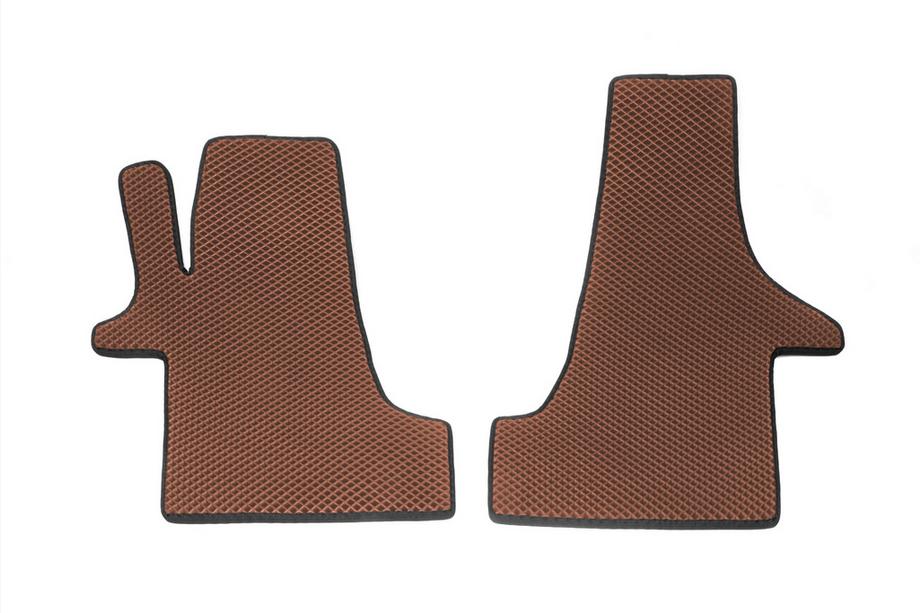 Volkswagen T6 2015-2024 Covorase EVA (Maro, fata, pentru 2+1) Image