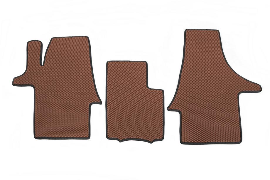 Volkswagen T6 2015-2024 Covorase EVA (caramida, fata, pentru 1+1) Image