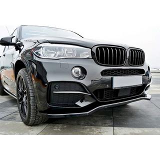 Lip fata DPT V-1 (pentru M-Sport, Negru Lucios) BMW X5 F15 2013-2018 foto 3