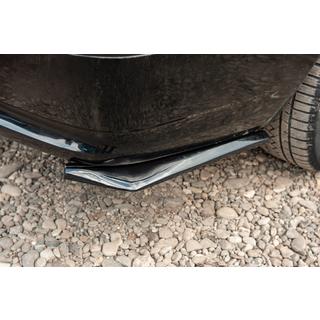 Flap Protectie Bara Spate DPT (ABS) (2buc) (Negru Lucios) Volkswagen Caddy 2010-2015 foto 2