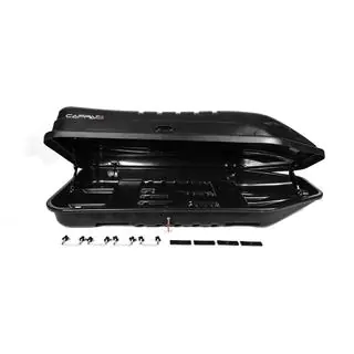 Cutie portbagaj plafon EuroCap negru (450 L) foto 2