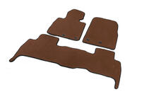 Lexus LX570/450d 2008-2022 Covorase EVA V-2 din poliuretan (2012-2021, Maro) foto 2