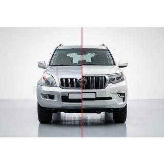 Kit restyling catre Toyota Land Cruiser Prado 150 2017+ Toyota Land Cruiser Prado 120 2002-2009 foto 1