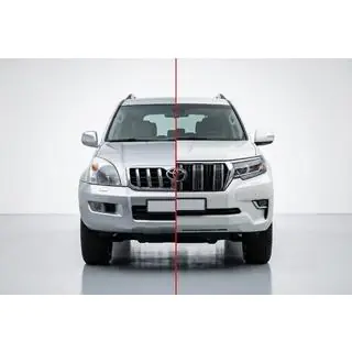 Kit restyling catre Toyota Land Cruiser Prado 150 2017+ foto 1