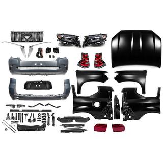 Kit restyling catre Toyota Land Cruiser Prado 150 2017+ Toyota Land Cruiser Prado 120 2002-2009 foto 2