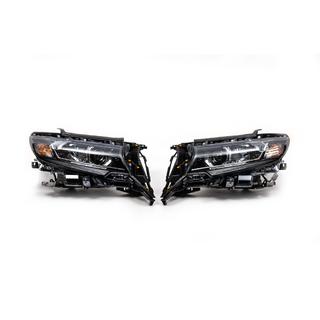 Kit restyling catre Toyota Land Cruiser Prado 150 2017+ Toyota Land Cruiser Prado 120 2002-2009 foto 3