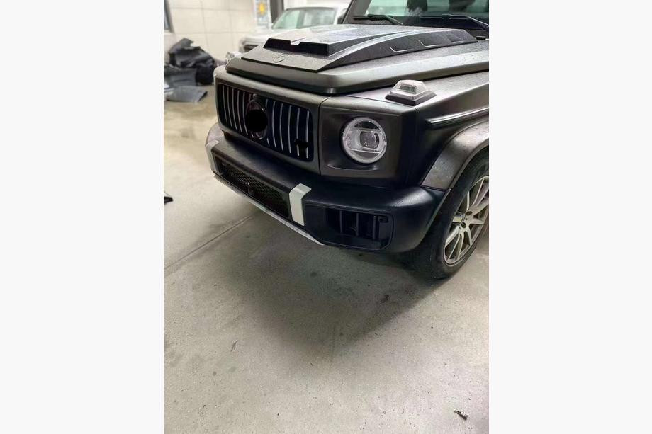 Mercedes G class W463 2018-2024 Kit caroserie facelift catre W465 2025 G63 Foto 7