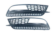 Audi A5 2007-2015 Grile proiectoare ceata RS-Style (2011-2015, 2 buc, Negru) foto 1