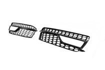 Audi A5 2007-2015 Grile proiectoare ceata RS-Style (Sport, 2011-2015, 2 buc, Negru) foto 3