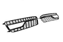 Audi A5 2007-2015 Grile proiectoare ceata RS-Style (Sport, 2011-2015, 2 buc, Negru) foto 1