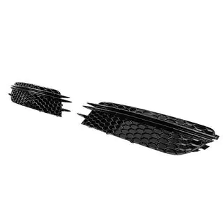 Grile proiectoare ceata RS-Style (Pentru Base, 2011-2014, 2 buc., Negru) Audi A6 C7 2011-2017 foto 2