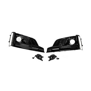 Grile proiectoare ceata cu proiectoare ceata (2016-2019, 2 buc, Negru) Audi A5 2016-2025 foto 1