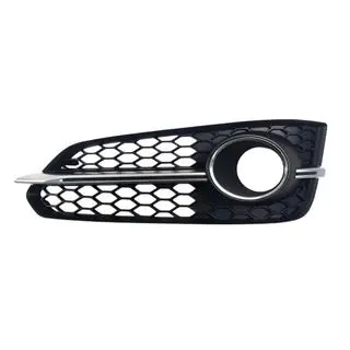 Grile proiectoare ceata cu proiectoare (2014-2018, 2 buc, Negru cu Gri) Audi A8 2010-2018 foto 2