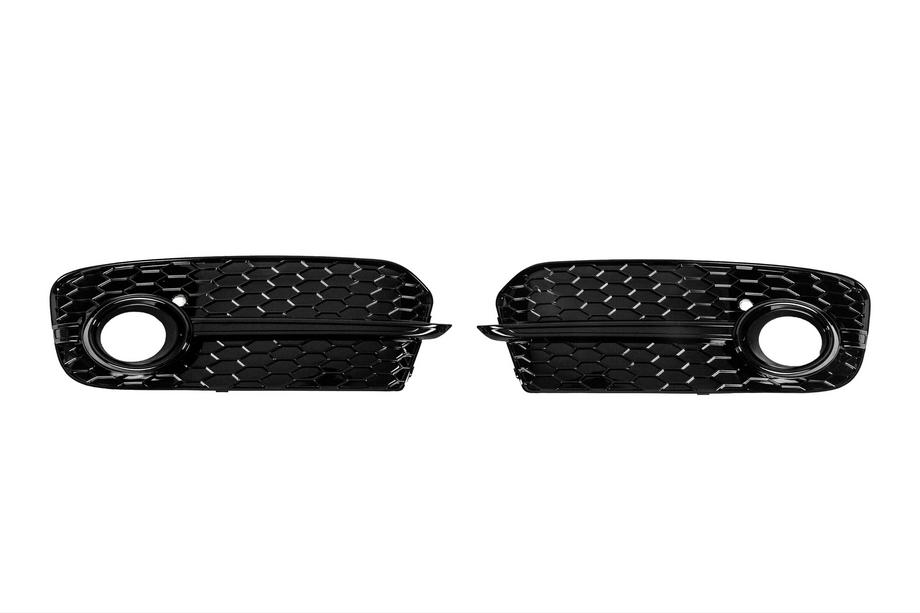 Audi Q5 2008-2017 Grile proiectoare ceata RS-Style (2013-2017, 2 buc, Negru) Image