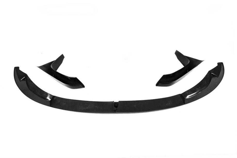 BMW 4 Series F32/F33/F36 2012-2020 Lip Fata DPT V-3 (Pentru M4, Negru Lucios) Foto 5