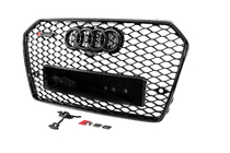 Audi A6 C7 2011-2017 Grila fata neagra RS-style (2014-2017) foto 2