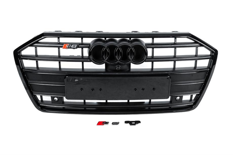 Audi A6 C8 2018–2025 Grila fata S-Style (neagra) Image